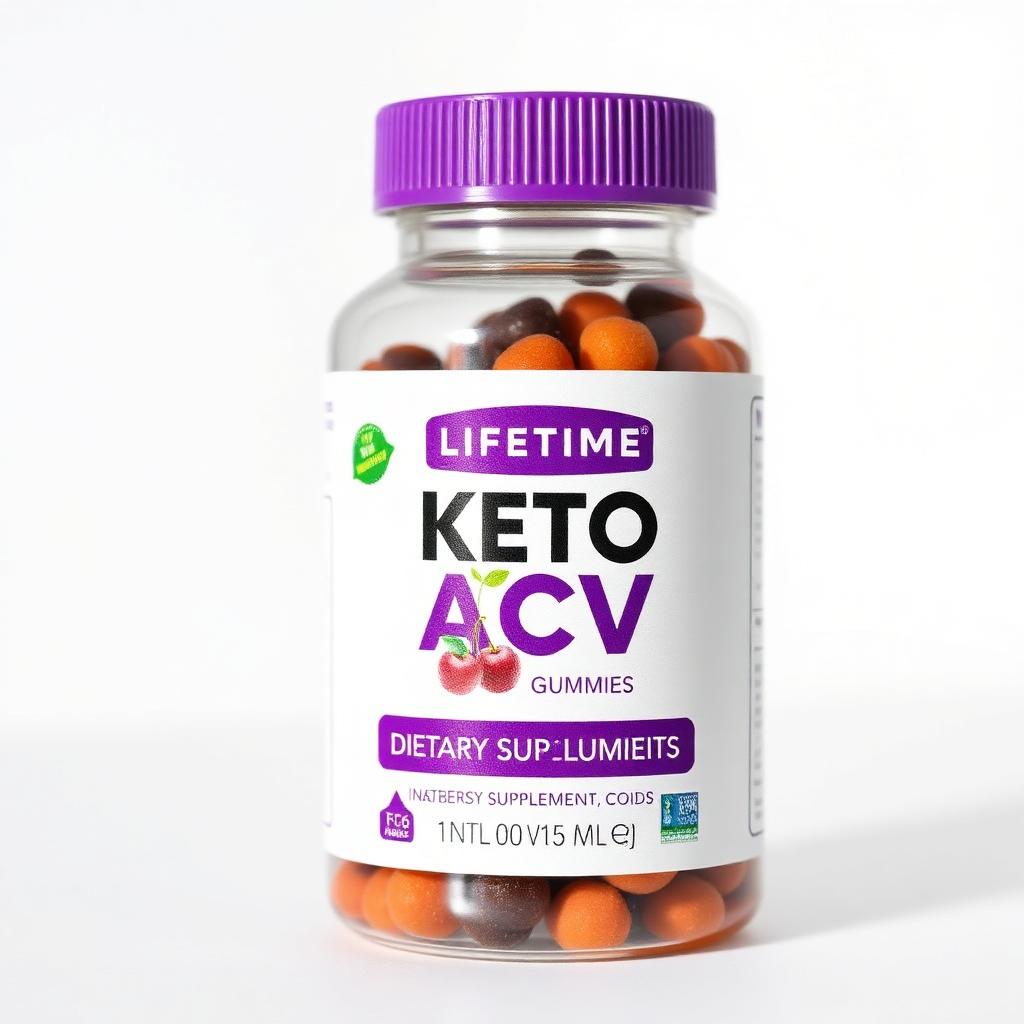 Lifetime Keto ACV Gummies bottle